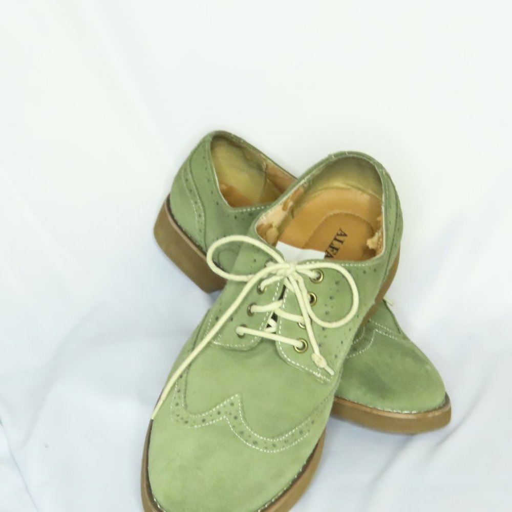 Alfani Green Suede